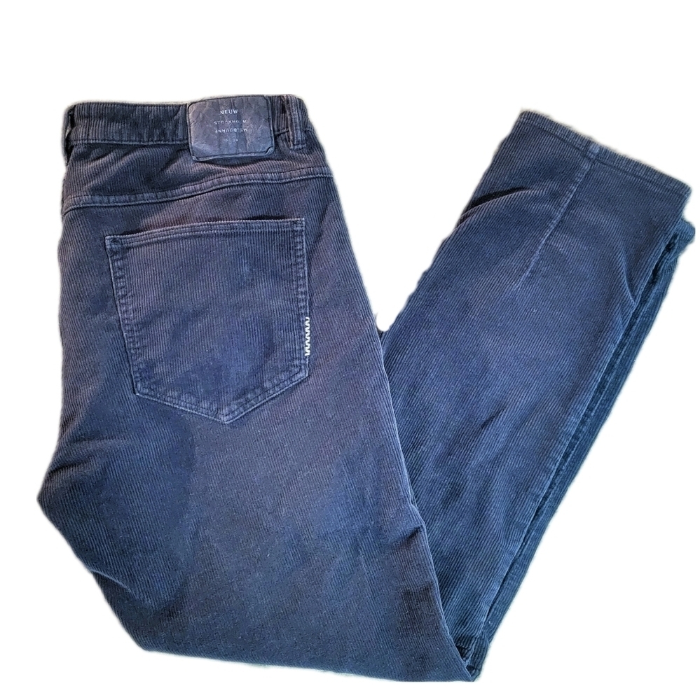 Neuw / Men's Lou Slim Corduroy / Graphite / 36:32